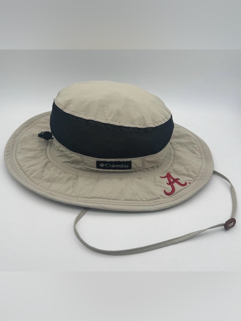 Alabama Crimson Roll Tide Columbia Vtg Omni Shade Booney Visor Outdoors Hat Cap